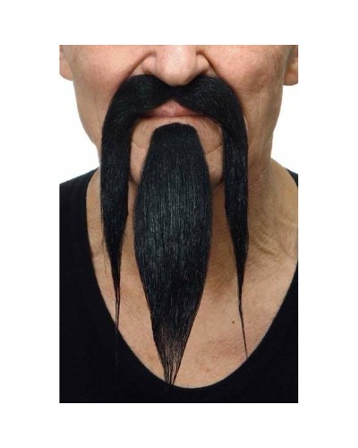 Mustasch My Other Me Svart