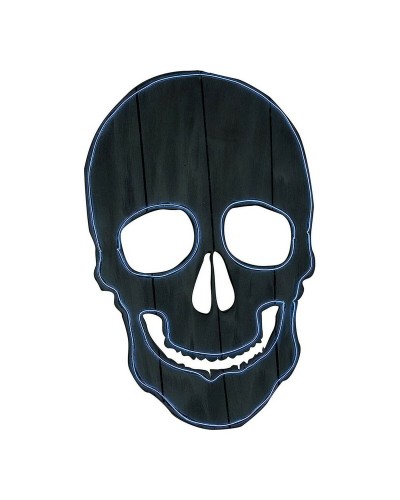 Mi Otro Yo Calavera Halloween Neón - Decoración Luminosa Silueta
