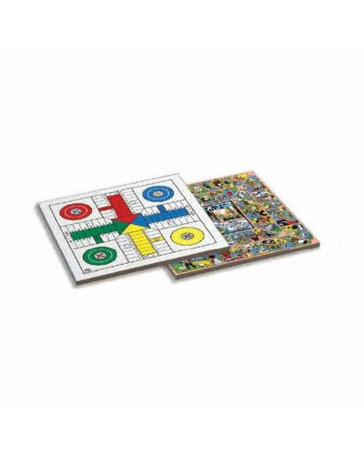 Cayro Board Parcheesi and Game of the Goose 40x40cm - Double Fun
