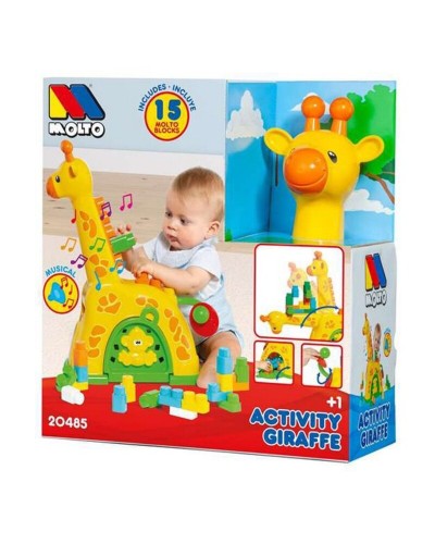 Moltó Interaktive Giraffe - Lernspielzeug für Kinder
