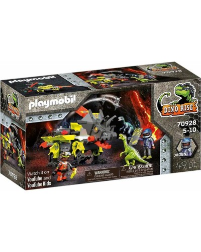 Playmobil Dino Rise: Robo-Dino Combat Machine 70928 - Dinosaur Playset
