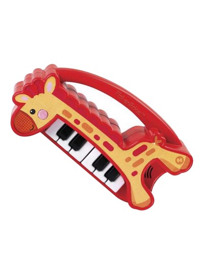 Fisher-Price Piano Eléctrico de Juguete - Sonidos y Luces Educativos
