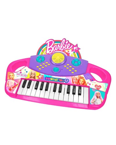 Barbie Piano Eléctrico de Juguete - 3 Unidades - Piano para Niños

