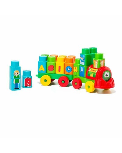 Moltó Aeiou Express: Camion Blocchi Costruzioni 28pz - Gioco Educativo Bambini
