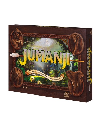 Spin Master Jumanji Juego de Mesa Aventura en Español
