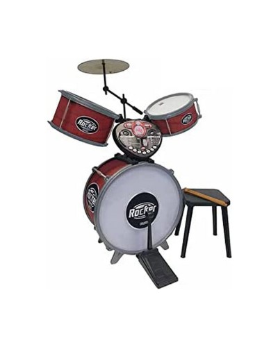 Reig Rocker Drum Kit: Complete Set for Children, Sound Effects
