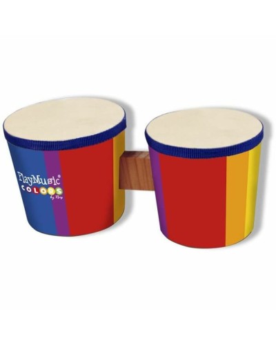 Reig Children's Drum - Natural Wood and Durable Plastic - Educational Toy
