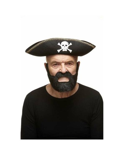 Valse baard My Other Me Zwart Één maat Vrachtwagen