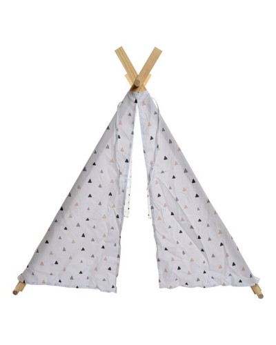 Lanthandel DKD Home Decor Bomull Trä Enhörning (110 x 110 x 106 cm)