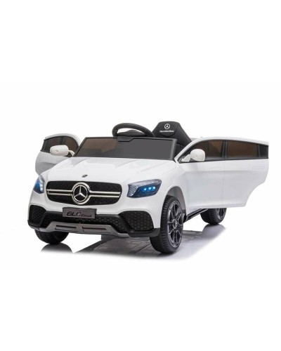 Injusa Mercedes GLC Blanca: Coche Eléctrico 12V para Niños con Luces y Sonidos
