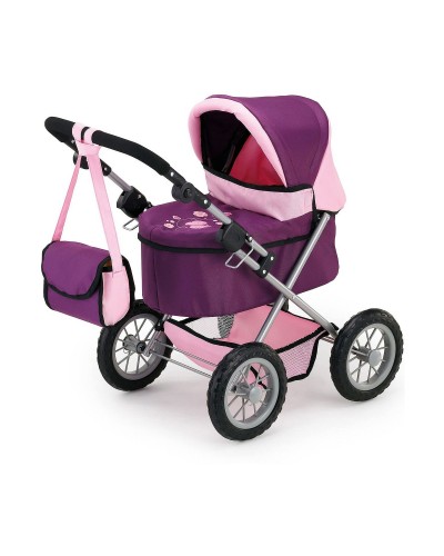 Reig Trendy Royal: Carrozzina Bambole 45cm - Viola per Bambini
