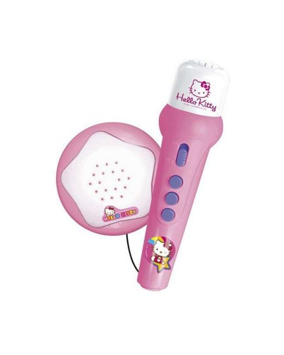 Hello Kitty - Microfono Karaoke Rosa Fucsia - Bambini, Canto, Divertimento 
