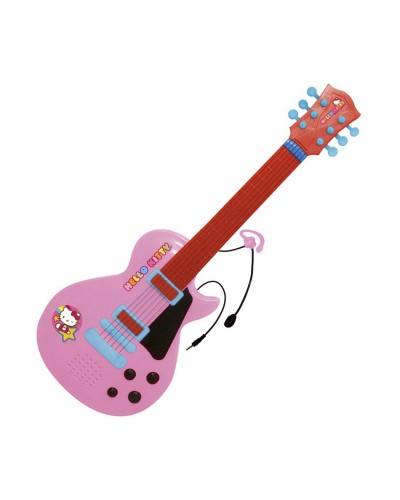 Vauvakitara Hello Kitty Elektroniikka Mikrofoni Pinkki