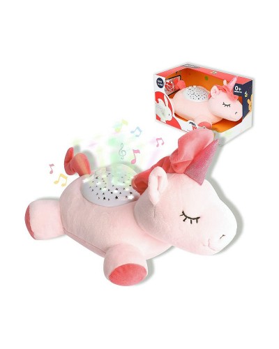 Muzikale Knuffel Reig Eenhoorn 25 cm