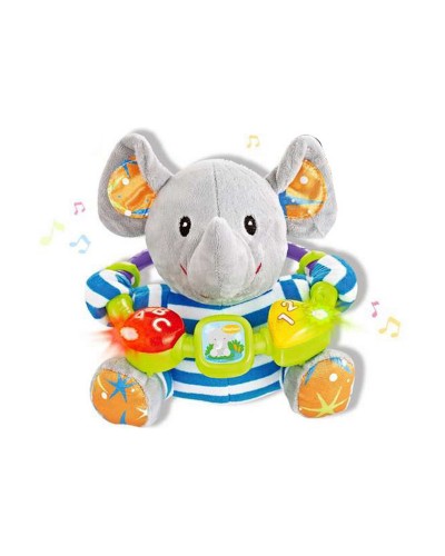 Mjukdjur med ljud Reig Elefant 35 cm