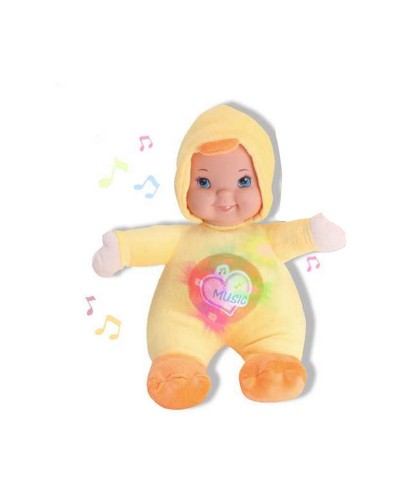 Babypop Reig Muzikale Knuffel 35 cm Eend