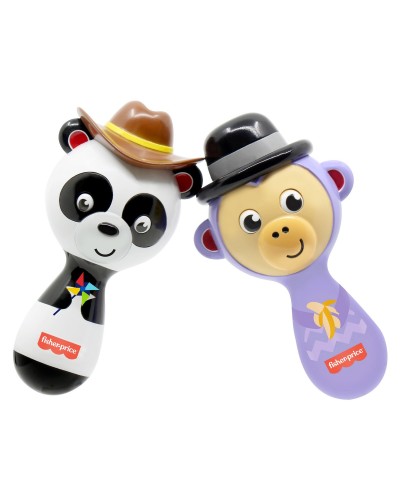 Fisher Price Maracas Musikspielzeug für Babys - Robuster Kunststoff
