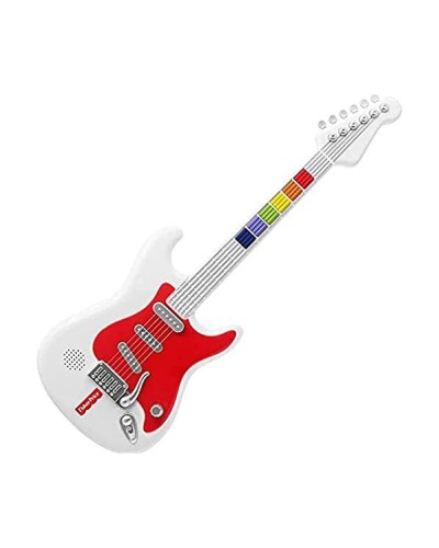 Fisher Price Guitarra para Bebé Roja - Juguete Musical Interactivo
