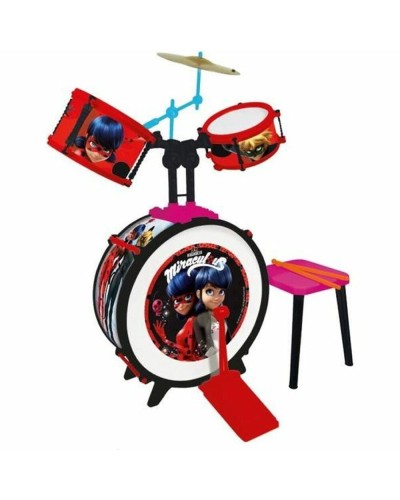 Batterie Musicale Lady Bug Enfants : Jouet Premier Âge (5 pièces)
