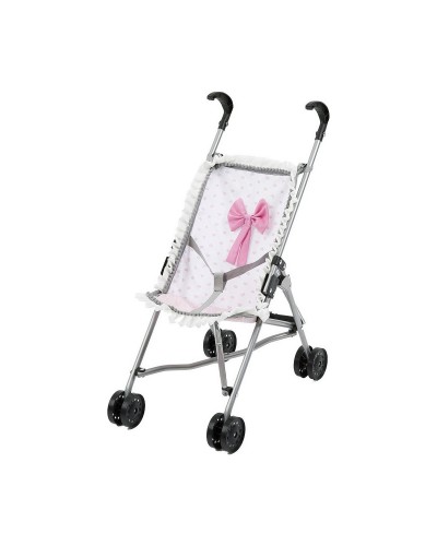 Reig Chaise Poupées : Blanc, Rose à Pois - Accessoire Jeu Enfant
