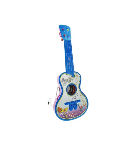 Reig Guitare Enfant 4 Cordes Bleu/Blanc - Jouet Musical
