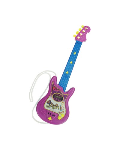 Kindergitaar Reig Party 4 Touwen Elektrisch Blauw Paars