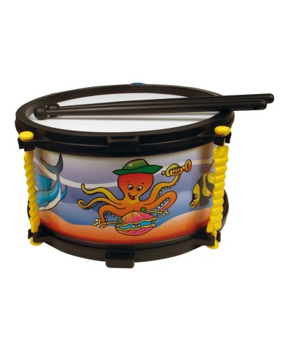 Reig Tambor Peces Juguete Musical para Niños - Plástico Resistente
