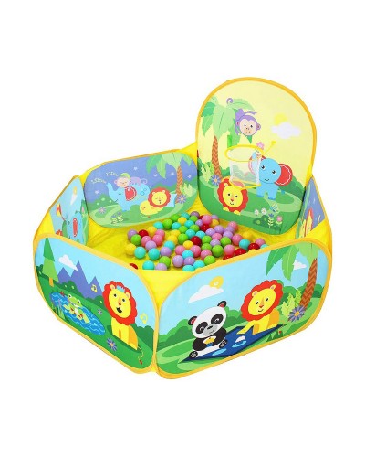 Piscina de Bolas Reig 50cm Animales + 25 Bolas - Juego para Niños
