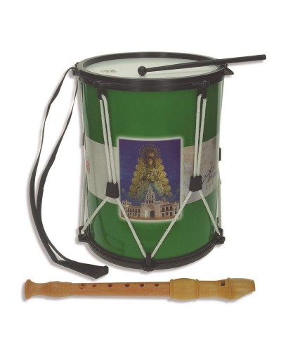 Reig Tambour et Flûte à Bec - Jouet Musical pour Enfants
