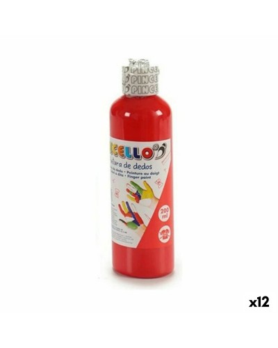 Sormiväri 200 ml Oranssi 12 osaa