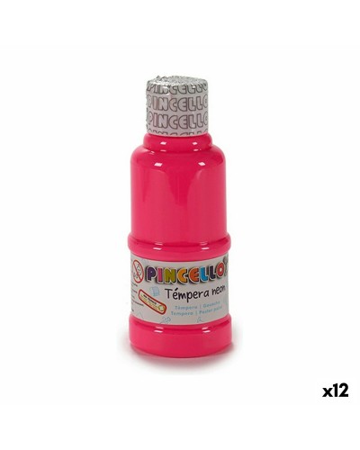 Neon Pink Fluoreszierende Acrylfarben - 12er Packung mit 120 ml Flaschen
