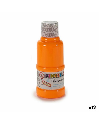 Tempera Neon Oranje 120 ml (12 Stuks)