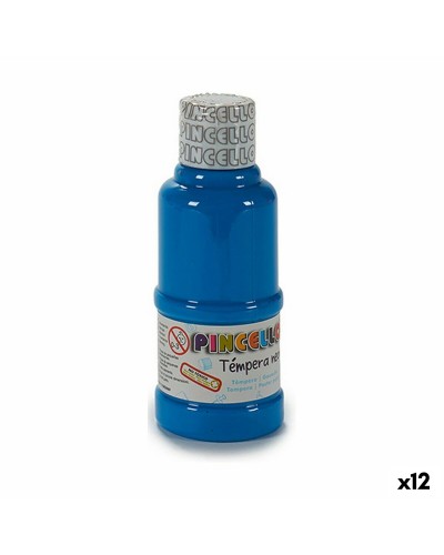 Tempera Neon Blauw 120 ml (12 Stuks)