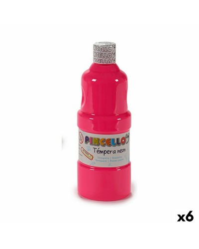 Tempera Roze 400 ml (6 Stuks)