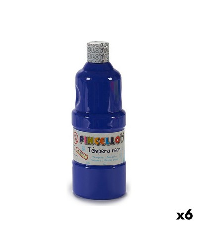 Tempera Neon Paars 400 ml (6 Stuks)