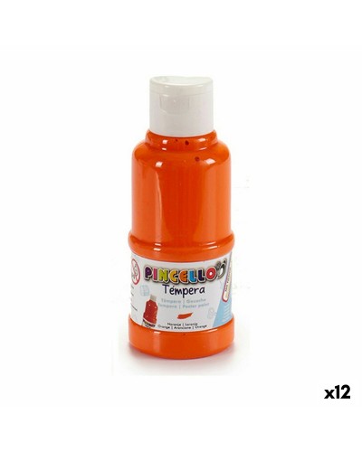 Orangefarbene Temperafarben, 120 ml (12er-Pack) für Künstler und Kreative
