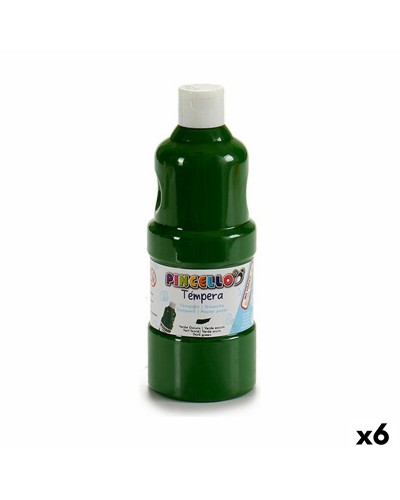 Dark Green Acrylic Paint [400 ml x 6] for Art and Creative Painting
