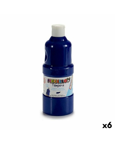 Tempera Tummansininen 400 ml (6 osaa)