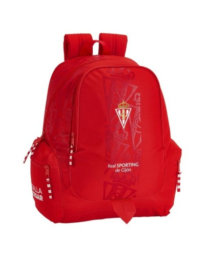 Skolryggsäck Real Sporting de Gijón Röd