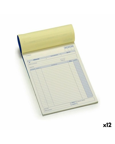 Boek met leveringsbonnen 50 Lakens (21 x 0,5 x 28,5 cm) (12 Stuks)