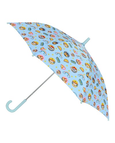 Parapluie Pat' Patrouille Sunshine Bleu - Ø 86 cm - Anti-vent et Résistant
