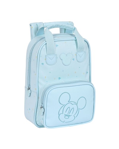 Disney Mickey Mouse Clubhouse Schulrucksack Hellblau, 20 x 28 x 8 cm
