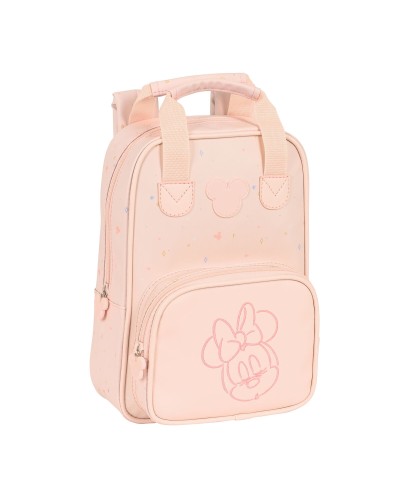Schoolrugzak Minnie Mouse Roze (20 x 28 x 8 cm)