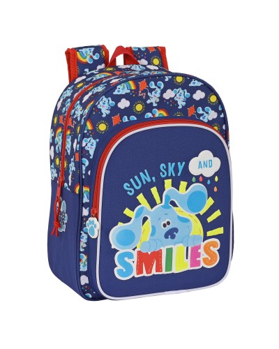 Zaino Blu Marino Blue's Clues per la Scuola (26 x 34 x 11 cm)