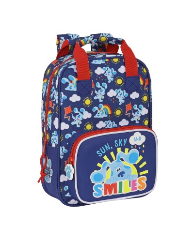 Mochila de Pistas de Blue Azul Marino para Niños, 20x28x8cm, Compañero Perfecto para la Escuela
