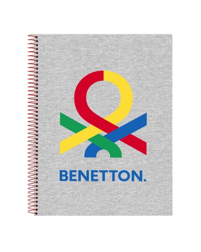 Notebook Benetton Pop Grey A4 (120 Sheets)