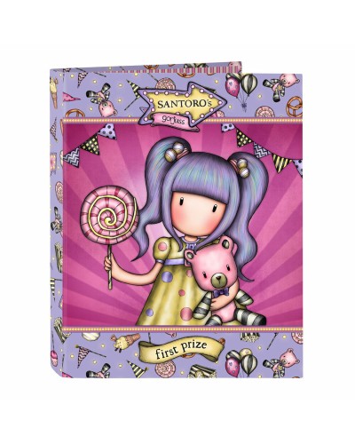 A4 Ordner Gorjuss First Prize Lila, 26,5 x 33 x 4 cm
