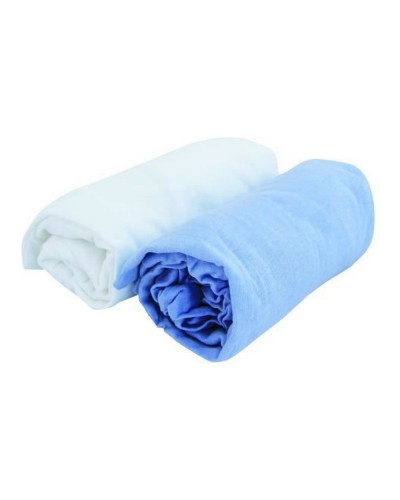 Domiva Set de Draps pour Lit de Bébé 70x140 cm Coton Doux - [Motif/Couleur]
