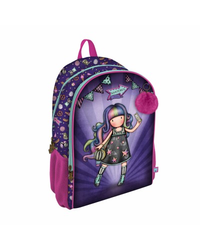 Sac à dos Scolaire Gorjuss Up and away Violet 31,5 x 40 x 22,5 cm
