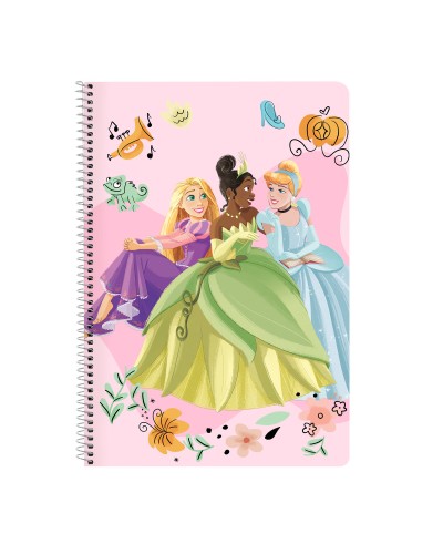 Agenda Disney Princesses Magique Beige Rose, A4, 80 Pages

